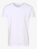 Koszulki męskie - Finshley & Harding T-shirty pakowane po 2 szt. Mężczyźni Bawełna biały jednolity, S - miniaturka - grafika 1