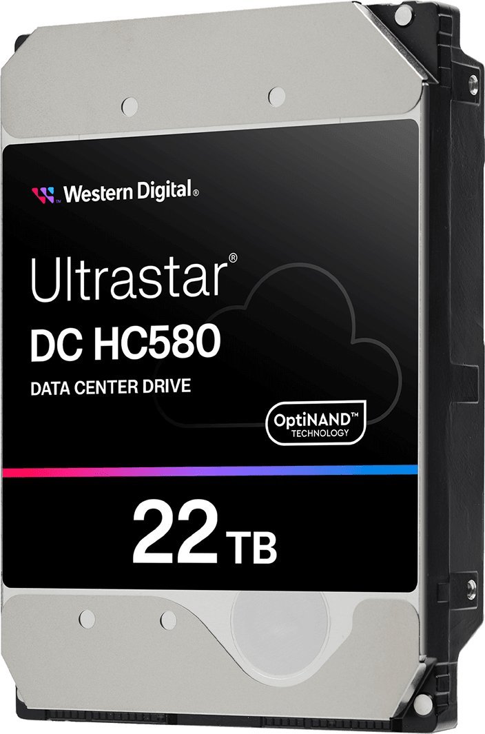Dysk WD Western Digital ULTRASTAR DC HC580 8,89cm 3,5 cal 22TB 7200RPM SATA 512E TCG NP3 0F62784
