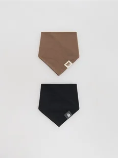 Reserved - Trójkątny szalik 2 pack - wielobarwny - Buciki dla niemowląt - miniaturka - grafika 1