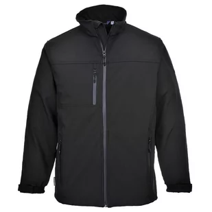 Kurtka Softshell (3L). PORTWEST [TK50] Czarny L - Odzież robocza - miniaturka - grafika 1