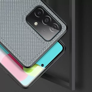 Dux Ducis Fino etui pokrowiec pokryty nylonowym materiałem Samsung Galaxy A32 5G szary - Etui i futerały do telefonów - miniaturka - grafika 3