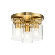 Lampy sufitowe - Brinley lampa sufitowa mosiądz KL-BRINLEY-F-BB Kichler - miniaturka - grafika 1