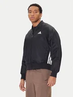 Kurtki męskie - adidas Kurtka bomber Stadium JN1825 Czarny Loose Fit - miniaturka - grafika 1