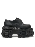 Glany damskie - NEW ROCK Glany M-TANKMIL I003-S1 Czarny - miniaturka - grafika 1