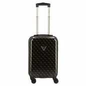 Walizki - Guess Jesco 4 kółka Walizka kabinowy 54 cm brown - miniaturka - grafika 1