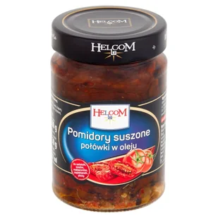 Helcom Pomidory suszone połówki w oleju 280 g - Warzywa w marynacie - miniaturka - grafika 1