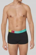 Majtki męskie - CALVIN KLEIN MAJTKI MĘSKIE BOKSERKI CZARNE Z LOGO S 0Z8A3_A* TIA - miniaturka - grafika 1