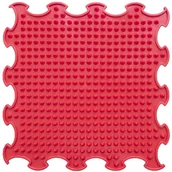 Maty edukacyjne - Małpiszon, mata sensoryczna Kolce twardy (stiff) 1 szt - czerwony - miniaturka - grafika 1