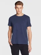 Koszulki męskie - Blend T-Shirt Dinton 20714824 Granatowy Regular Fit - miniaturka - grafika 1