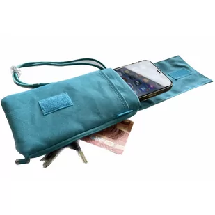SWISSTEN Niebieskie Etui saszetka na telefon 6,8” POCKET - Torby fotograficzne i futerały - miniaturka - grafika 4