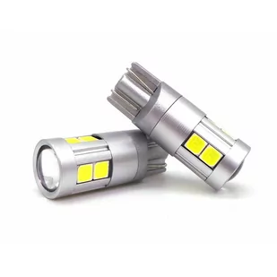 W5W LED żarówka T10 12-24V CANBUS 500lm biała mocna 1szt motoLEDy - Żarówki samochodowe - miniaturka - grafika 1