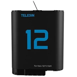 TELESIN S0-ECB-02-TGP 1750mAh do GoPro Hero 9/10/11/12 - Akcesoria do kamer sportowych - miniaturka - grafika 1