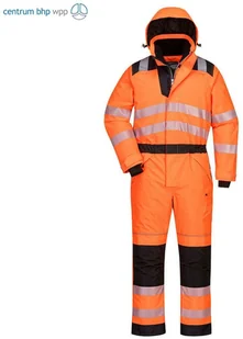 PORTWEST PW352 KOMBINEZON ZIMOWY OSTRZEGAWCZY PW3; POMARAŃCZOWY/CZARNY - Odzież robocza - miniaturka - grafika 1