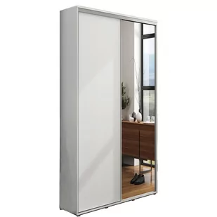 Szafa Przesuwna 100 z Lustrem A20 Skąpski Meble Craft Złoty, Grafit, 215 cm - Szafy - miniaturka - grafika 1