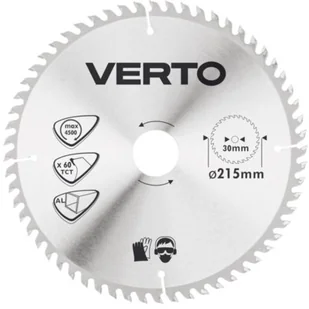 Verto Tarcza do aluminium 215x30 60-zębów 61H194 - Tarcze do pił - miniaturka - grafika 1