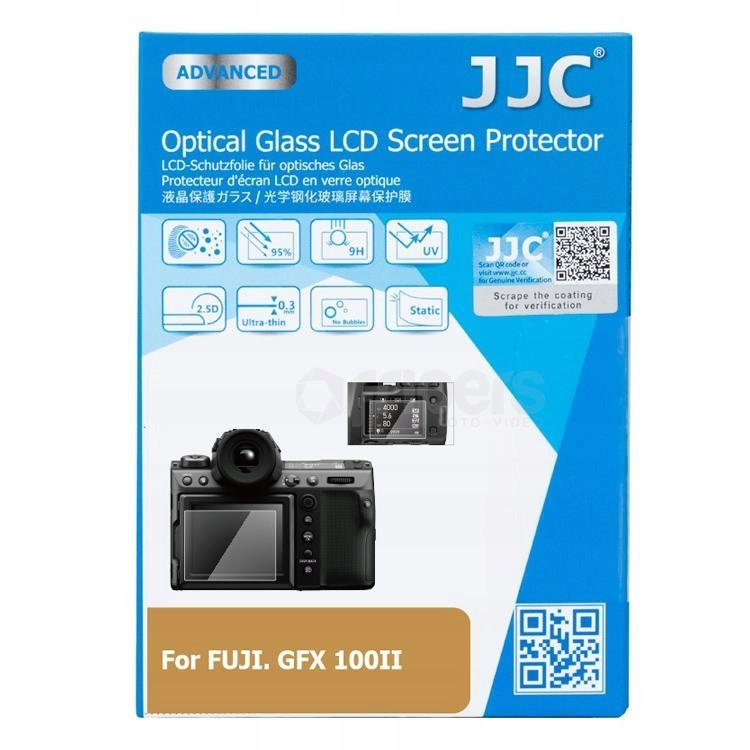 Osłona LCD JJC GSP-GFX100II szkło