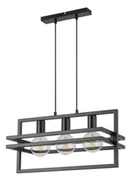 Lampy sufitowe - Merci lampa wisząca czarna 32394 Sigma - miniaturka - grafika 1