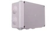 Puszki elektryczne i akcesoria - elettrocanali Puszka natynkowa z pokrywą i śrubami seria 400 IP55 150x110x70 EC400C5 EC400C5 - miniaturka - grafika 1