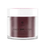 Manicure tytanowy - Magic Dip System 35 Burgundy Dot - miniaturka - grafika 1