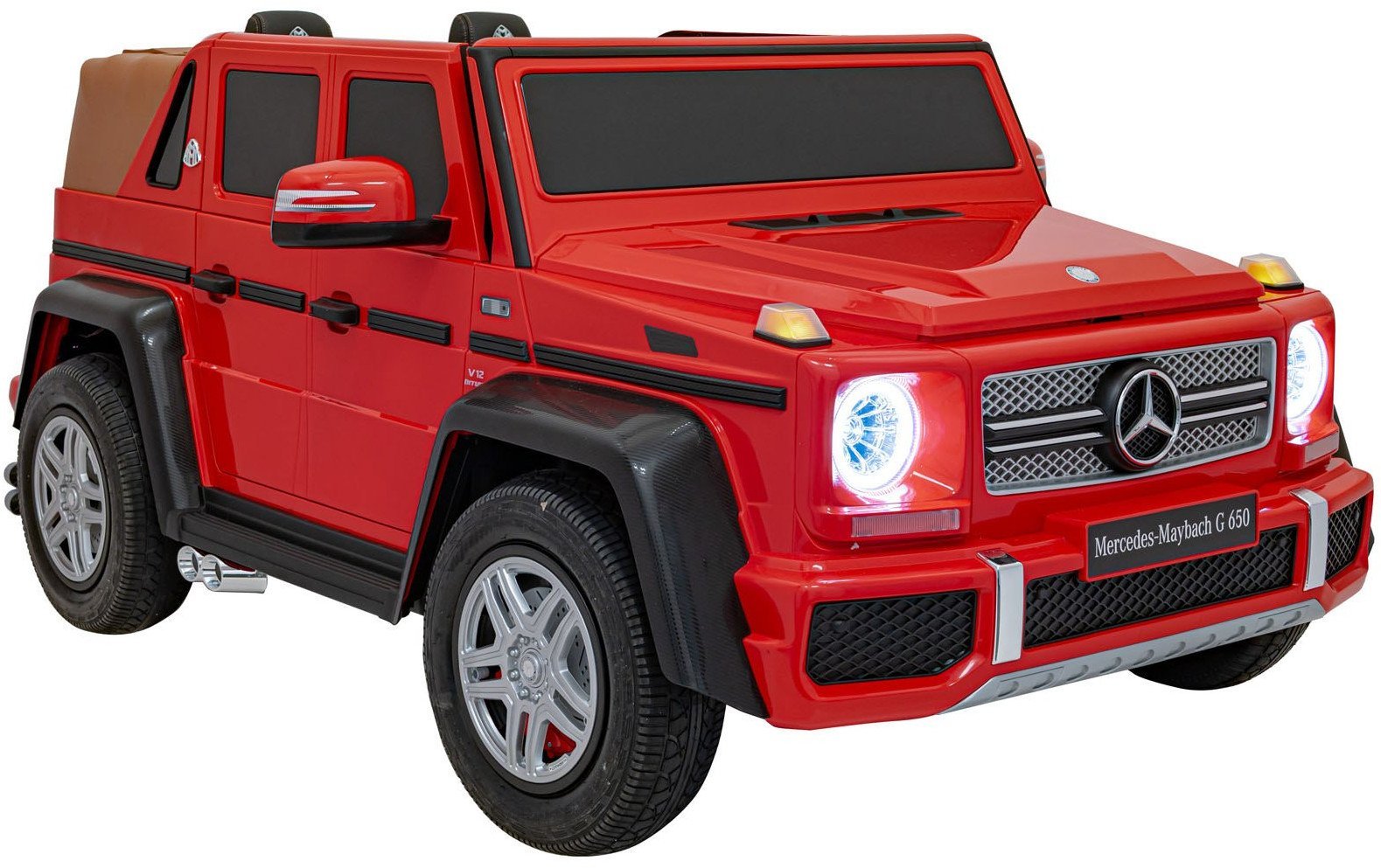 Pojazd Mercedes Benz MAYBACH G650 Czerwony