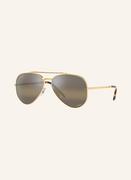 Okulary przeciwsłoneczne - Aviator Ray-Ban Okulary przeciwsłoneczne New 0RB3625 9196G5 Złoty - miniaturka - grafika 1