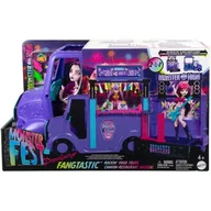 Lalki dla dziewczynek - Lalka MONSTER HIGH Koncertowy Food Truck HXH83 - miniaturka - grafika 1