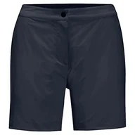 Spodenki damskie - Jack Wolfskin damskie szorty szorty 1505981 niebieski niebieski (Night Blue) L - miniaturka - grafika 1