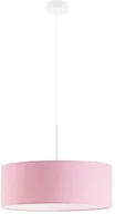 Lampy sufitowe - Żyrandol dla dziewczynki SINTRA fi - 50 cm - kolor jasny różowy - miniaturka - grafika 1