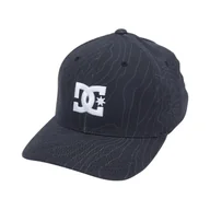 Czapki męskie - Męska Czapka z daszkiem DC CAPSTARSEASONAL HDWR ADYHA04088-XBBS – Czarny - miniaturka - grafika 1