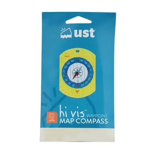 UST - Kompas mapowy Hi Vis Waypoint Map Compass - Niebieski - 1146768 - Kompasy - miniaturka - grafika 3