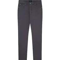 Spodnie męskie - Hackett London Spodnie męskie, Brązowy (asfalt), 38W / 34L - miniaturka - grafika 1