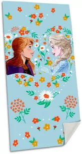 Ręcznik plażowy.70x140cm, bawełna Frozen. Kraina Lodu. Kids Euroswan - Okrycia kąpielowe dla dzieci - miniaturka - grafika 1