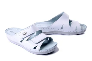 MARCO TOZZI 2-27512-42 113 white nappa, klapki damskie - Marco Tozzi - Klapki i japonki damskie - miniaturka - grafika 1