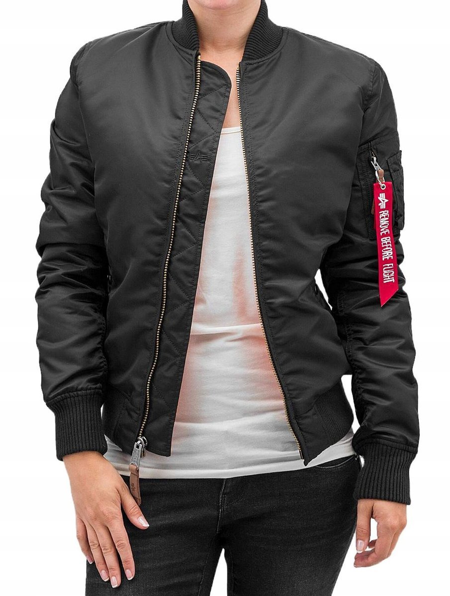 kurtka damska flyers ALPHA INDUSTRIES - MA-1 VF 59 WMN BLACK-M