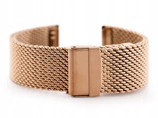 Bransoleta Pacific 10 - siatka HQ - rosegold 22mm - Akcesoria do zegarków - miniaturka - grafika 1