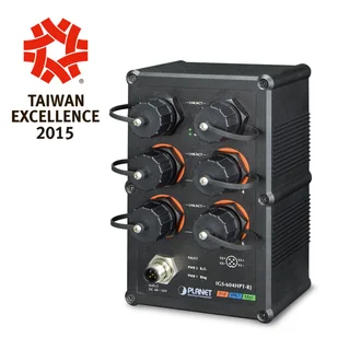 PLANET IGS-604HPT-RJ łącza sieciowe Zarządzany L2+ Gigabit Ethernet - Routery - miniaturka - grafika 1