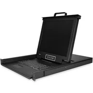 Akcesoria do serwerów - StarTech RKCONS1708K konsola rackowa 43,2 cm (17") 1280 x 1024 px Stal Czarny 1U - miniaturka - grafika 1