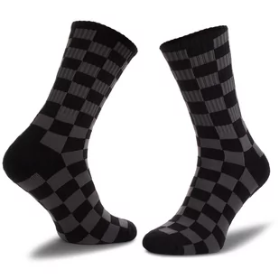 Vans Skarpety Wysokie Unisex Checkerboard Crew VN0A3H3NBA5 r.38,5/42 Black/Charco - Skarpetki damskie - miniaturka - grafika 1