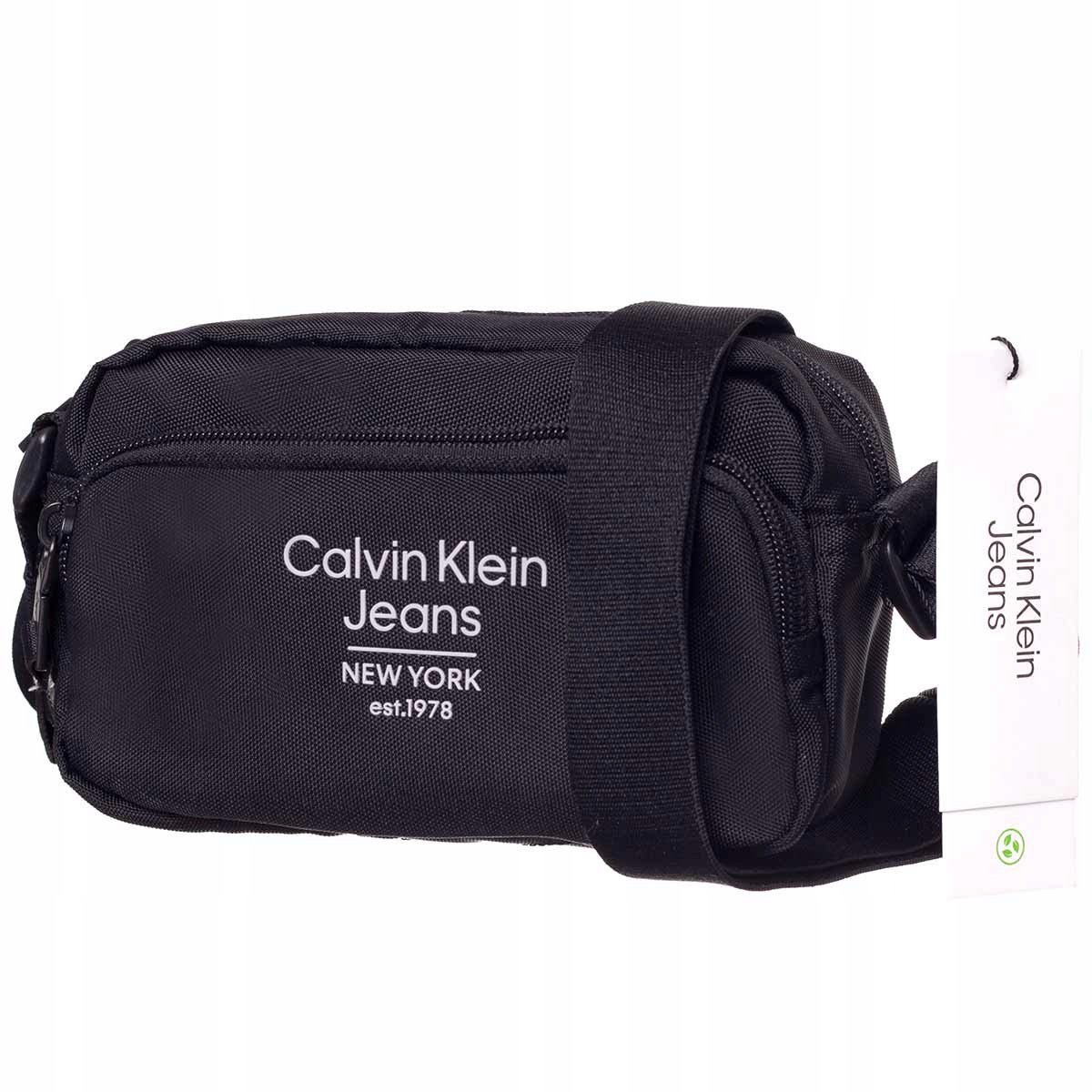 Calvin klein torba saszetka sport czarna