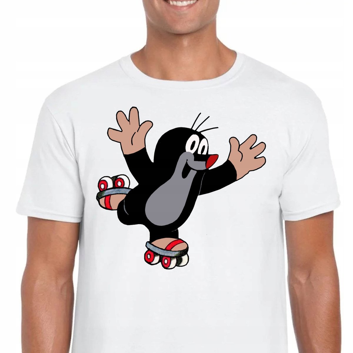 3360 ŚMIESZNA Koszulka KRECIK Rumcajs Sąsiedzi M