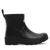 Buty dla chłopców - Kalosze Hunter HFC-04 Czarny - miniaturka - grafika 1