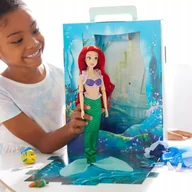 Lalki dla dziewczynek - Disney Lalka Syrenka Ariel Ubranka Florek - miniaturka - grafika 1