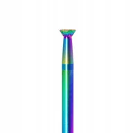 Frezarki do paznokci - Aba Group Frez do Skórek Diamentowy Grzybek 720-7 R Rainbow - miniaturka - grafika 1