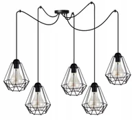 Lampy sufitowe - Lampa Sufitowa ,żyrandol Do Salonu Pająk 100-9 - miniaturka - grafika 1