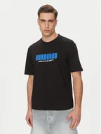 Koszulki męskie - HUGO T-Shirt Newromi 50542934 Biały Regular Fit - miniaturka - grafika 1