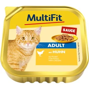 MultiFit Miska Adult Ragout Kurczak 64x100 g - Mokra karma dla kotów - miniaturka - grafika 1