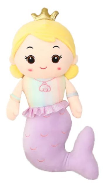 MASKOTKA SYRENA SYRENKA PLUSZOWA ZABAWKA PRZYTULANKA 30 cm