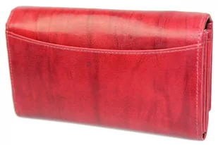 Portfel Damski Skórzany El Forest (PL) Klamra Wewnątrz Skóra Bydlęca 919 58 RFID BORDOWY 16,5 x 9 x 3 [cm] - Portfele - miniaturka - grafika 4