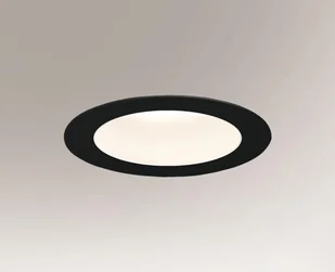 Oprawa wpuszczana TOTTORI IL ROUND LED 10W 4000K IP44 CRI90 - czarny - Oprawy, klosze i abażury - miniaturka - grafika 1