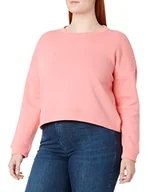 Bluzy damskie - PIECES Bluza damska PCCHILLI LS Sweat NOOS BC, Strawberry Pink, L - miniaturka - grafika 1